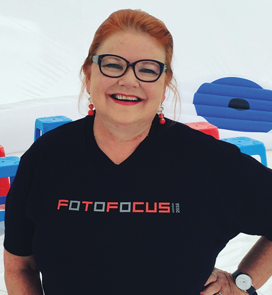 a portrait of artist valerie allen